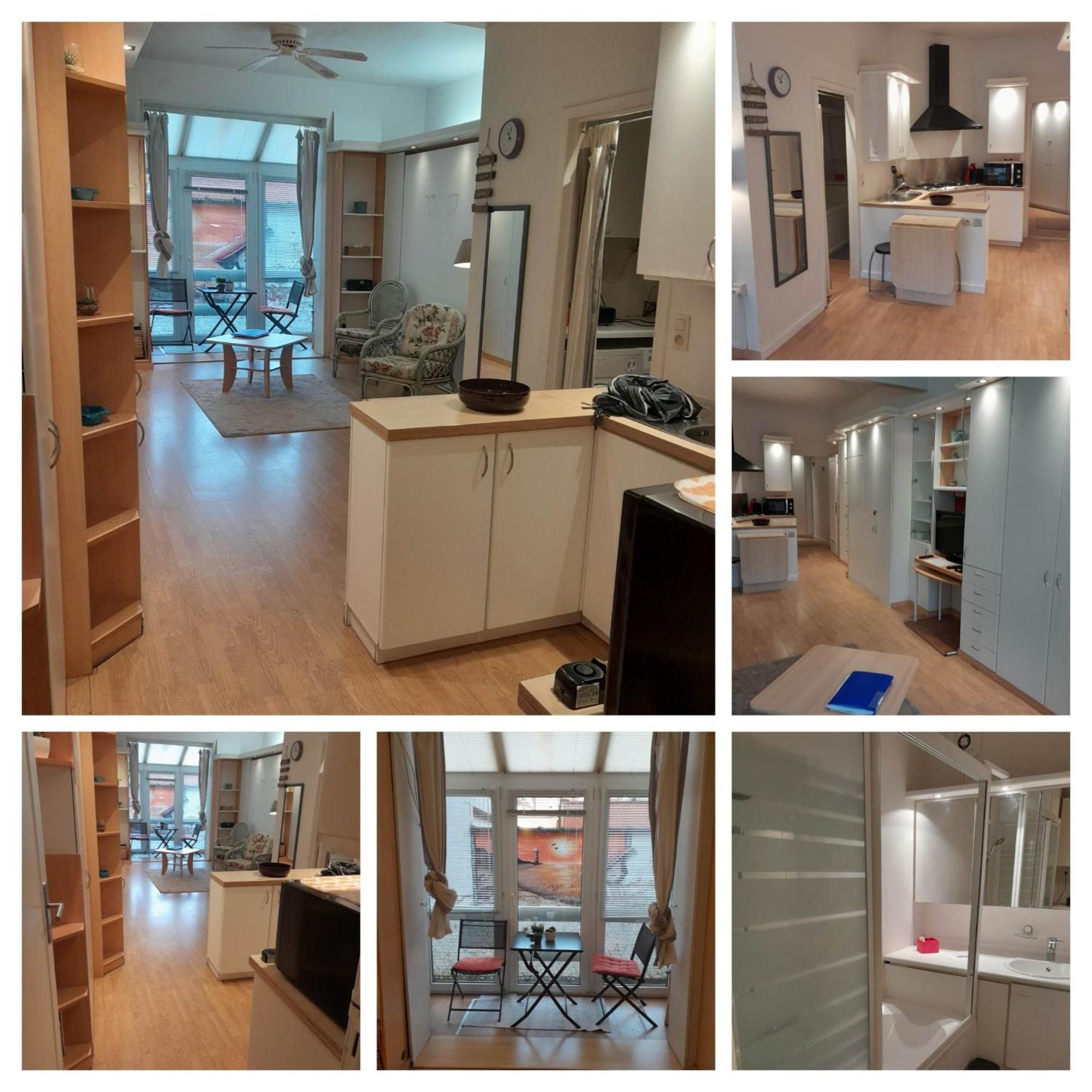 Studio Spacieux 50 M2 Pour 2+2 Tout Confort 크노케-하이스트 외부 사진
